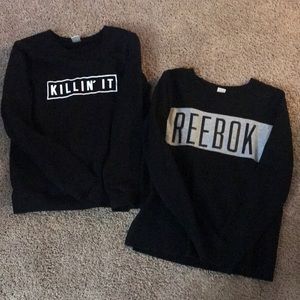 Workout Sweaters.